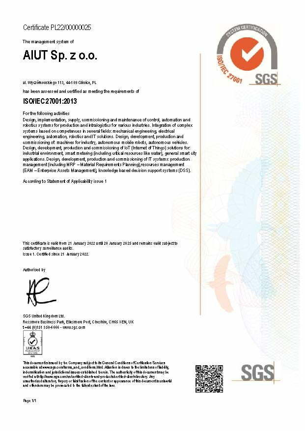 ISO 27001_certificate picture